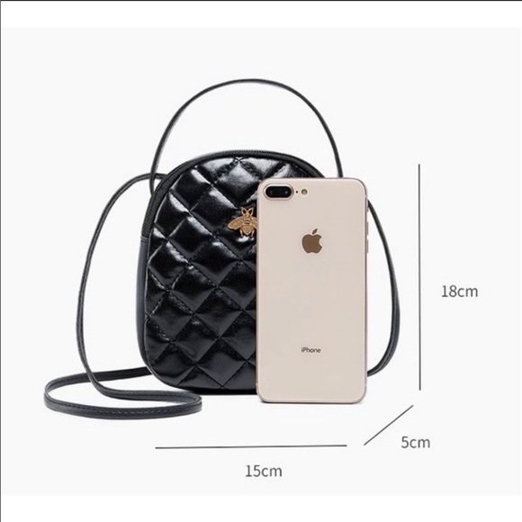 *SOLD OUT* Quilted Mini Backpack / Crossbody - Picture 4 of 5